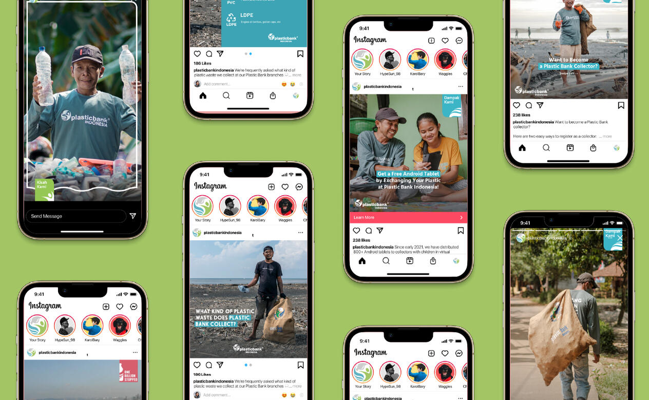 Plastic Bank Indonesia - Social Media